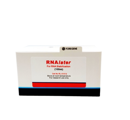 組織サンプルのための50ml 100ml 100ml×4のRNAの分離のキットのRNAlaterの保護解決