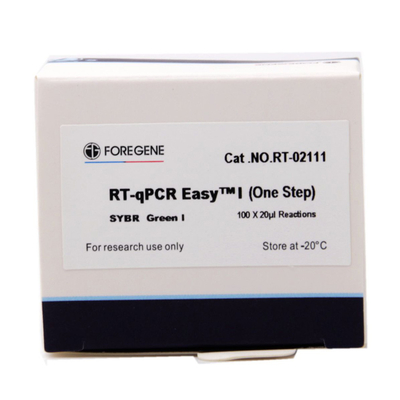 RT-QPCR EasyTM - SYBRの緑I Cat.No.RT - ROXの参照の染料が付いている02111/02112の1つのステップ リアルタイムRT PCRのマスターの組合せ