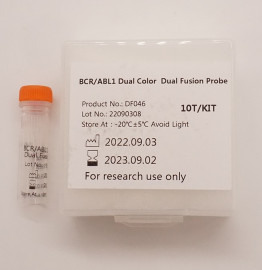 BCR ABL1二重色の二重融合の調査の魚の調査のキットの蛍光性のそのままの交配の試薬