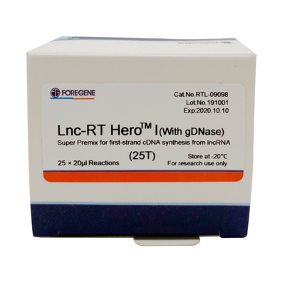 DNase Lnc RT HeroTM Iの極度の予混合の逆のトランスクリプション キット25×20ul Rxns