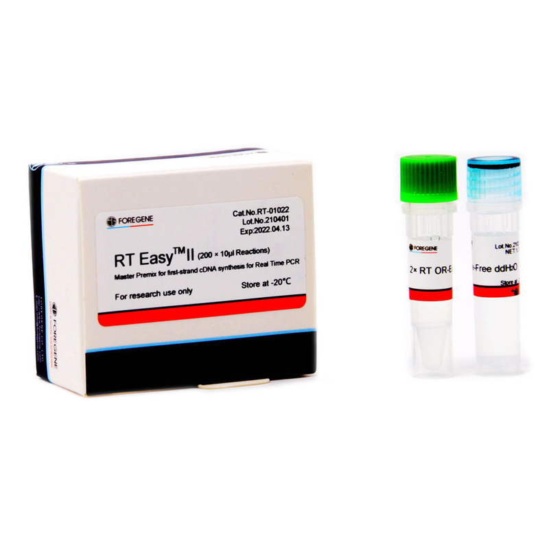lncRNAからの最初の繊維のcDNAの統合のためのLnc RT HeroTM IIの（gDNaseと）極度の予混合