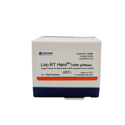 lncRNA Cat.No.RTL-09098/09099からの最初の繊維のcDNAの統合のためのLnc RT HeroTM Iの（gDNaseと）極度の予混合
